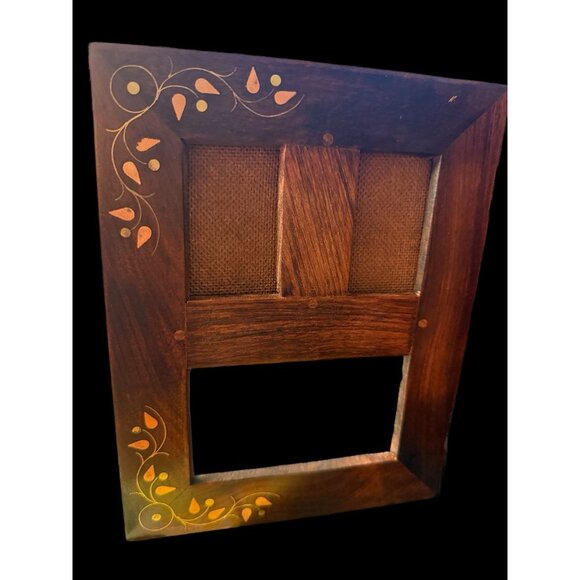 Hand Made Wooden Photo Frame With Inlay - Picture 3 of 9